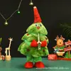 Papai Noel Elétrico Presente Brinquedo de Pelúcia Elétrico Árvore de Natal Cantando e Dançando Árvore de Natal Natal
