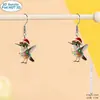 Pendientes Colgantes Gatito Espacial Transfronterizos Accesorios Sexy para el Día a Día y Fiestas Regalos de Navidad Adecuados para Mujeres Todas las Estaciones