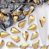 Cristales de Vidrio con Dorso Plano en Forma de Melón de 5*8 mm, Serie Deslumbrante de Decoraciones para Uñas, Venta al por Mayor para Uñas Postizas
