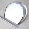 Recogedor de polvo de acero inoxidable integrado forma recogedor escoba juego pala para basura individual para exteriores barrer basura cubo de cenizas juego