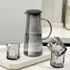 Vidrio de Lujo Ligero Hogareño de Alta Gama Resistente a Altas Temperaturas Taza de Agua Taza para el Hogar Taza para Infusiones en la Sala de Estar Taza con Juego de Hospitalidad