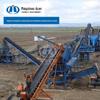 Usina de pedra britagem de rocha fabricação de areia máquina linha de produção de fabricação de areia conjunto completo de equipamentos britador de areia de mina