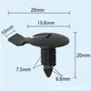 Adequado para Hyundai Elantra, Sonata, Accent acessórios de clipes para capa do limpador de para-brisa do porta-malas e teto