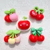 Mini Alfabeto Mixto Dibujos Animados Navideños Accesorios para Manualidades DIY Pegamento de Crema Resina Piezas Pequeñas Materiales para Pasadores de Pelo