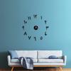 Reloj de Pared Espejo Digital de Oriente Medio Reloj de Pared DIY Reloj de Pared Creativo Reloj Simple Reloj Acrílico Pegatina de Pared Espejo