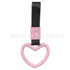 Anillo de Tracción en Forma de Corazón para Coche, Manija en Forma de Corazón, Anillo de Advertencia para Parachoques Delantero y Trasero, Remolque con Cuerda de Remolque Electrostática