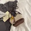 Bolsa Feminina Casual Retro da Moda, Bolsa Saco com Design de Nicho, Novo Estilo Inverno 2025, Bolsa de Ombro Transversal Personalizada