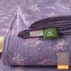 Sábana de Cama de Gasa de Doble Capa Grado Materno e Infantil Clase A Pieza Única Modelo Nuevo 2025 Juego de Tres Piezas para Cama Individual de Dormitorio Algodón Puro No Algodón 3