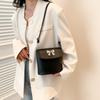 2024 Nuevo Bolso Cubo Chica con Lazo Gran Capacidad Estilo Fresco Verano Estilo Mori Meng Mori Hombro Único Cruzado Debajo del Brazo