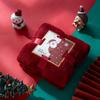 Caixa de presente de toalha de Natal com toalha de Ano Novo presente de feriado criativo presentes comércio exterior transfronteiriço atacado