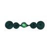 Hengmeihe HMM botón de cheongsam botón de calabaza con cuenta de jade tela tejida a mano botón de tela accesorios de decoración para ropa Tang