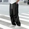 Comercio Exterior Transfronterizo Verano Pantalones Casuales para Hombre Modernos Versátiles Holgados Color Sólido Uso Diario Pantalones Rectos Venta al por Mayor