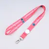Venta al por mayor de fábrica Cinta de Medalla de Poliéster con Logo Impreso por Ambos Lados Cuerda para Colgar con Transferencia de Calor Tarjeta Escolar Insignia de Trabajo Cinta para Permiso de Trabajo