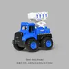 Escavadora infantil misturadora basculante veículo de engenharia brinquedo de carro de inércia para menino barraca presente de jardim de infância atacado