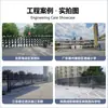 Fábrica de Puertas Retráctiles Eléctricas Unidad Automática Puerta Deslizante de Aleación de Aluminio Escuela Control Remoto Inteligente Puerta Deslizante de Fábrica