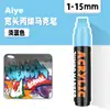 Marcadores Acrílicos de Gran Capacidad de 15 mm Que Se Pueden Superponer para Pintura Mural Graffiti, Bolígrafos Acrílicos Grandes Resistentes al Desvanecimiento y al Agua