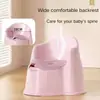 Assento de vaso sanitário infantil com encosto, vaso sanitário de jardim de infância, penico de bebê, uso doméstico, assento de vaso sanitário para bebês, penico infantil,