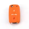 Para Volkswagen Sharan Multivan T5 dobrável 4 peças de silicone conjunto de chaves kellowe capa de chave Conjunto de chaves