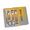 Conjunto de Cortadores de Unha Alemão Cortadores de Unha Domésticos Cortadores de Unha de Alta Qualidade Boca Oblíqua Anti-respingo Ferramentas de Manicure Conjunto Completo Profissional