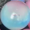 Nueva Bola de Yoga para Fitness en Casa Color Macarrón Pilates Bola de Masaje Gruesa Antiexplosión Moldeadora Adelgazante