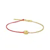 Pulseira Azanyou Absorvedora de Ouro, luxo leve, design de nicho fashion de alta qualidade, presente de Ano Novo para namoradas
