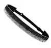 Diadema Deportiva Elástica, Cinta para el Cabello Antideslizante, Cinta para el Cabello para Hombres, Mujeres, Adultos y Niños, Diadema para Yoga, Ejercicio, Yoga, Correr, Fútbol