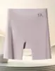 Calça de Segurança Seamless de Cintura Alta Três em Um Roupa Íntima Anti-Exposição para Mulheres Sem Enrolar Controle da Barriga Levanta Bumbum Camada Base de Seda Gelada Boxer Briefs