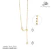 Collar de Plata de Ley S925 Más Vendido Transfronterizo con Cuentas Grabadas Ajustables, Cadena para Clavícula, Joyería de Plata Versátil de Nicho de Lujo Ligero