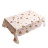 Mantel Rectangular Simple Nórdico Mesa y Sillas Fabricación Ins Corazón de Niña Escritorio Estudiante Escritorio Picnic Mesa de Café Comida