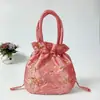 Nova Mini Bolsa Fashion Bordada à Mão Pequena Bolsa de Pano para Meia-idade e Idosos Indo às Compras Porta-moedas para Celular
