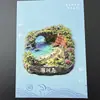 Pegatinas para cajas acrílicas planas en stock de diversas regiones del país, recuerdos de ciudades turísticas, regalos culturales y creativos, estilo personalizado, uso universal