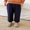 Otoño Nuevo Popular en Internet Pantalones para Niños Cómodos Combinan con Todo Pantalones para Niños Clase A Sueltos Bebé Casuales Color Sólido