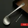 Conjunto de Talheres Infantis de Aço Inoxidável, Garfo e Colher, Conjunto de Quatro Peças, Desenho Animado, Colher Curva para Alimentação, Colher Garfo para Comer Bebê, Talheres Fofos de Animal
