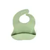 Nuevos baberos de silicona para bebés transfronterizos, baberos de silicona de grado alimenticio para bebés y niños pequeños, venta al por mayor de baberos para alimentar a bebés