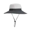 Sombrero de Pescador Transpirable de Malla Color Sólido Protección Solar de Verano para Hombres y Mujeres Sombrero de Sol de Ala Ancha para Exteriores Logo Personalizado