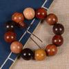 Pulseira de Múltiplas Contas 2.0, Várias Pulseiras de Madeira para Homens e Mulheres, Joias para Casais, Artesanato de Madeira para Vendedores de Rua