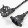 Enchufe Coreano de Tres Conductores No Poroso Estándar Coreano Codo de 90 Grados Enchufe Coreano Certificado KC Coreano Enchufe de Cerebro de Tres Clavijas
