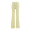 Calça Sexy Cintura Baixa Boca de Sino Garota Quente Verão 2025 Novo Cordão Cadarço Modelador Levanta Bumbum Calça Flare Calça Casual