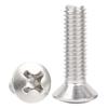Tornillo de cabeza avellanada cruzada de acero inoxidable 304 tornillo de máquina de cabeza avellanada cruzada M3M4M5GB820