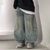 Pantalones vaqueros para niño, colección primavera/otoño 2026, estilo nuevo, para niños de talla mediana y grande, pantalones holgados y casuales para otoño, ropa de otoño de moda para niños