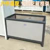 Caja de Flores de Aleación de Aluminio Caja para Plantar Verduras en Patio Exterior Maceta de Balcón Caja para Plantar Árboles Marco Biselado Caja para Plantar Azulejos Kaka Hu