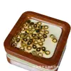 Colgante Pequeño con Forma de Estrella Gota de Agua Chapado en Cobre Dorado para Pulseras Hechas a Mano DIY, Accesorio de Joyería de Moda T2846
