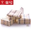 Toalha de Algodão Puro com Número Dourado e Acabamento em Cetim Genuína Simples e Acessível Proteção do Trabalho Atacado Absorvente de Água e Macia Categoria 01122A