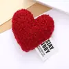 Accesorios de Corazón de Felpa Ropa Materiales para Manualidades Zapatos Bolsas Corazón Tridimensional Relleno de Algodón Venta al por Mayor