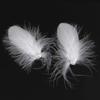 Nuevo Super Fairy - Tocado de plumas blancas, horquilla para el pelo de celebridades de Internet, vestido de novia, fotografía diaria, viaje, accesorios distintivos para el cabello con plumas dulces