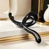 Pinza para el pelo grande popular con un tacto de alta gama, adecuada para cabello grueso, para recogidos en la parte posterior de la cabeza, pinza para el pelo de espiga, pinza de tiburón para mujer, al por mayor