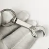 Llavero Creativo Transfronterizo Mini Herramienta de Imitación Llave Inglesa Ajustable Llavero Colgante de Metal Regalo Pequeño para Eventos Venta al por Mayor