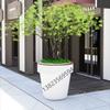 Jardineras de Acero Inoxidable, Macetas para Centros Comerciales, Exhibición de Plantas para Exteriores, Maceteros para Exteriores en Departamento de Ventas, Paisajismo, Jardineras Galvanizadas, Canaletas para Flores