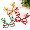 Nuevas gafas decorativas navideñas para adultos y niños, regalo de Navidad, suministros para fiestas, marcos de gafas creativos, venta al por mayor