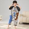 Pijama de una pieza para niños Verano Niñas Tallas Mediana y Grande Ropa Exterior Anti-Frío de una pieza para Bebés Niños Nuevo 2025 Saco de Dormir